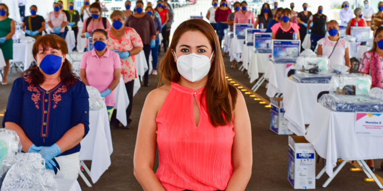 TERE JIMÉNEZ ENCABEZA ENTREGA DE APOYOS “MUJERES PROTEGIENDO AGUASCALIENTES”