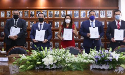 TERE JIMÉNEZ FIRMA CONVENIO CON NAFIN PARA CAPACITAR A MIPyMES