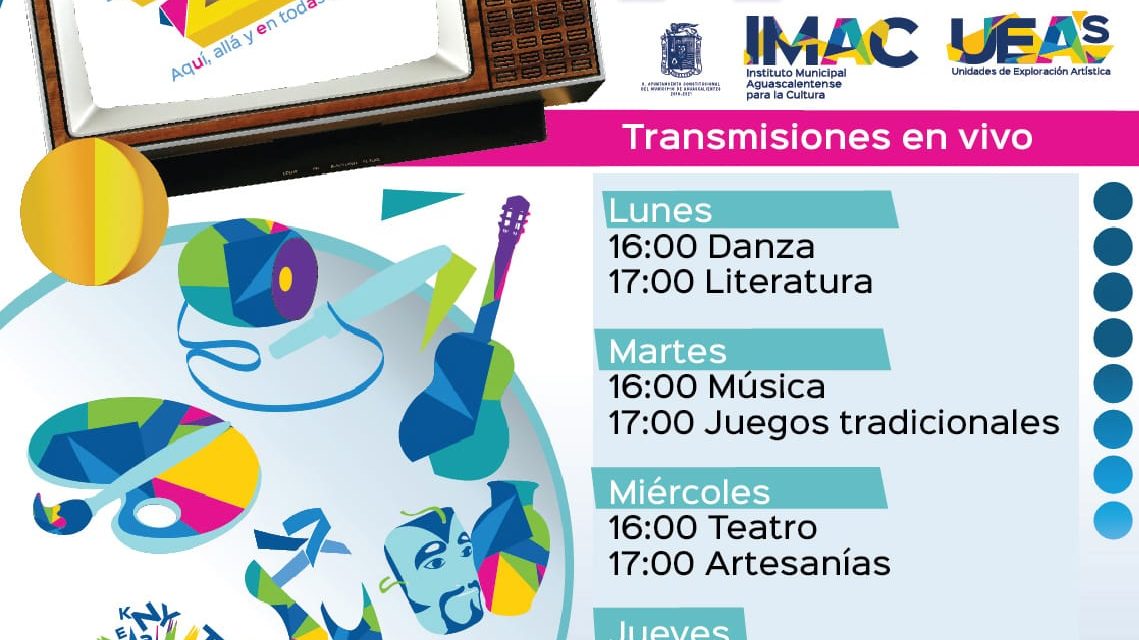 IMAC CONTINÚA OFRECIENDO TALLERES EN LÍNEA