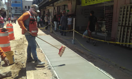 INVIERTE TERE JIMÉNEZ 4.5 MILLONES DE PESOS EN REHABILITACIÓN DE LA CALLE UNIÓN