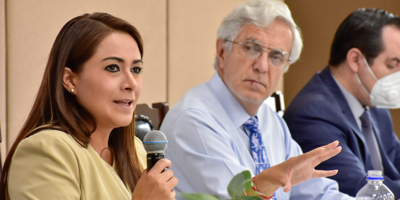 ENCABEZA TERE JIMÉNEZ MESA DE TRABAJO PARA FORTALECER LA SEGURIDAD PÚBLICA