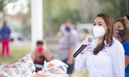 MÁS DE 200 MIL APOYOS ALIMENTICIOS HA ENTREGADO TERE JIMÉNEZ ESTE AÑO A FAMILIAS DE AGUASCALIENTES