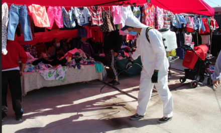 MUNICIPIO REALIZA ACCIONES PERMANENTES DE LIMPIEZA EN TIANGUIS
