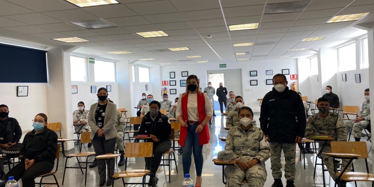 MUNICIPIO CAPACITA A ELEMENTOS DE LA GUARDIA NACIONAL EN MATERIA DE IGUALDAD Y NO DISCRIMINACIÓN