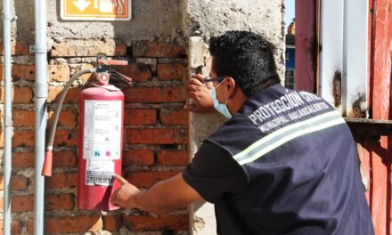 PROTECCIÓN CIVIL MUNICIPAL SUPERVISA OPERACIÓN DE RECICLADORAS