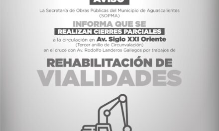 OBRAS PÚBLICAS MUNICIPALES REALIZA CIERRES PARCIALES A LA CIRCULACIÓN EN TERCER ANILLO ORIENTE