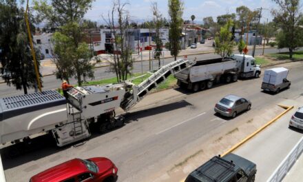 MUNICIPIO INVIERTE 12 MILLONES DE PESOS EN OBRAS DE REHABILITACIÓN EN AVENIDA AGUASCALIENTES ORIENTE
