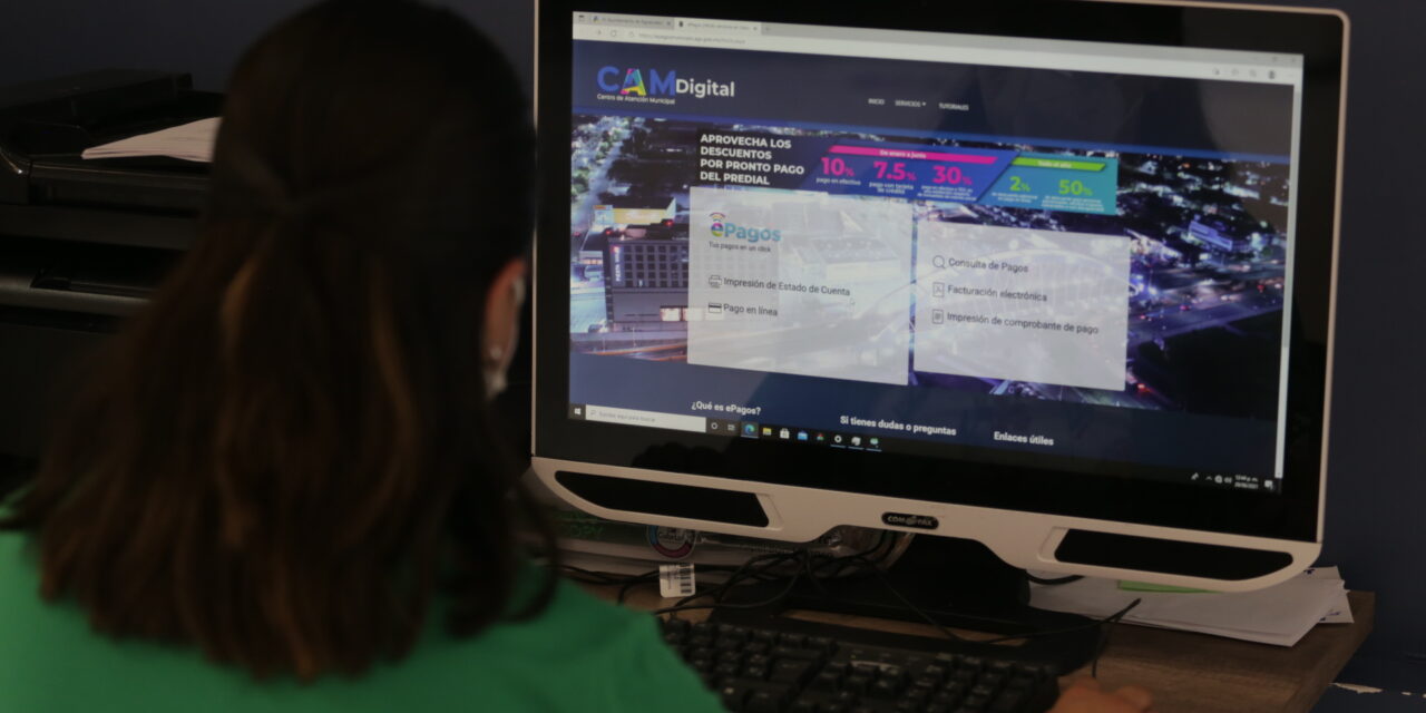REPORTA MUNICIPIO IMPORTANTE PARTICIPACIÓN CIUDADANA EN TRÁMITES Y PAGOS DIGITALES