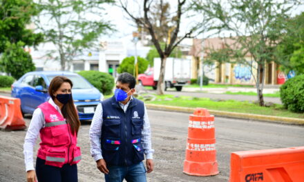 LA ALCALDESA TERE JIMÉNEZ SUPERVISÓ OBRAS DE INFRAESTRUCTURA VIAL EN EL PRIMER ANILLO DE CIRCUNVALACIÓN