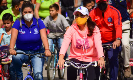 TERE JIMÉNEZ REACTIVA PROGRAMAS DEPORTIVOS Y AMBIENTALES EN COLONIAS DE LA CAPITAL