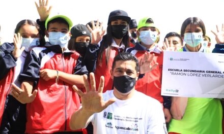 LEONARDO MONTAÑEZ PRESENTA PROGRAMA “5 R´S” A FAVOR DEL MEDIO AMBIENTE