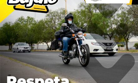 EXHORTA MUNICIPIO A RESPETAR LÍMITES DE VELOCIDAD PARA EVITAR ACCIDENTES VIALES