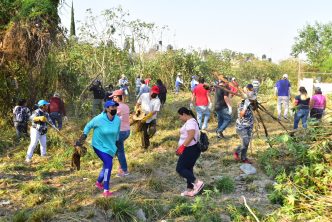 MUNICIPIO REALIZÓ JORNADA DE REHABILITACIÓN EN LOMAS DEL CÓBANO