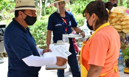 MANTIENE MUNICIPIO ESTRICTA VIGILANCIA EN ESTABLECIMIENTOS SEMIFIJOS, AMBULANTES Y ESTACIONAMIENTOS
