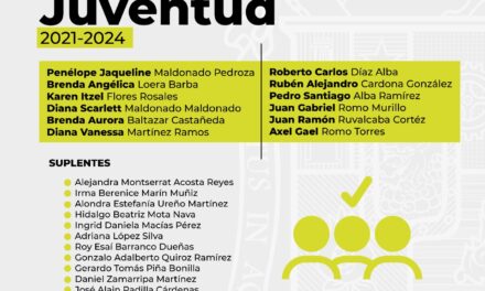 INTEGRAN EL CONSEJO MUNICIPAL DE LA JUVENTUD DE AGUASCALIENTES 2021-2024
