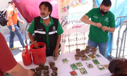 PARTICIPA EN LOS TALLERES DE MICROHUERTOS FAMILIARES EN EL CORREDOR CULTURAL CARRANZA