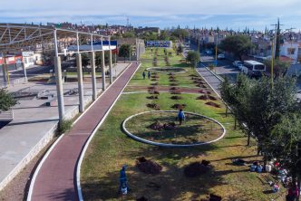 SE PLANTARON 200 ÁRBOLES EN LA LÍNEA VERDE COMO PARTE DE LA JORNADA MUNICIPAL “DEJANDO VIDA”