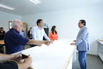 LEONARDO MONTAÑEZ HIZO UN RECORRIDO DE SUPERVISIÓN POR LAS INSTALACIONES DEL PRIMER INSTITUTO MUNICIPAL DE SALUD MENTAL