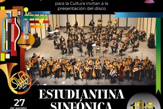 MUNICIPIO DE AGUASCALIENTES PRESENTARÁ EL DISCO “ESTUDIANTINA SINFÓNICA”