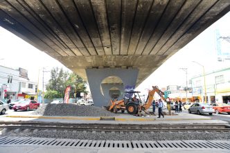DAN POR INICIADOS LOS TRABAJOS OFICIALES EN EL PUENTE VEHICULAR DEL FRACCIONAMIENTO MÉXICO
