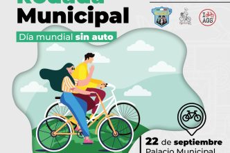 INVITA MUNICIPIO A PARTICIPAR EN LA RODADA CICLISTA POR EL DÍA MUNDIAL SIN AUTO