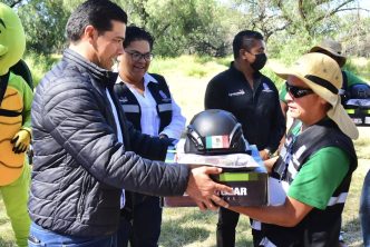 MUNICIPIO DE AGUASCALIENTES ENTREGÓ EQUIPAMIENTO PARA REFORZAR EL CUIDADO DE ÁREAS NATURALES PROTEGIDAS