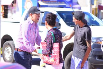 REALIZA LEONARDO MONTAÑEZ GIRA DE SUPERVISIÓN DE OBRAS HIDRÁULICAS Y DE COLOCACIÓN DE PAVIMENTO