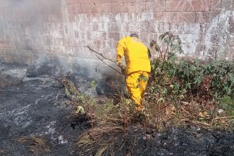 INTENSIFICA MUNICIPIO OPERATIVO DE SEGURIDAD Y COMBATE DE INCENDIOS EN PASTO SECO Y FORESTALES