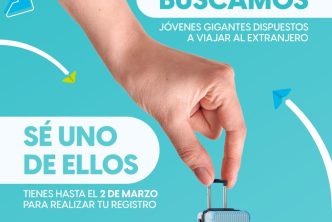 TERE JIMÉNEZ Y LEO MONTAÑEZ CONVOCAN A LOS JÓVENES A VIAJAR A OTROS PAÍSES
