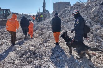 REGRESAN BRIGADISTAS DE PROTECCIÓN CIVIL DE AGUASCALIENTES TRAS HABER REALIZADO HISTÓRICA LABOR DE BÚSQUEDA Y LOCALIZACIÓN EN TURQUÍA