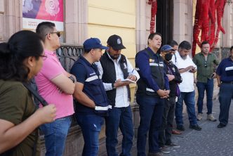 AVANZAN PREPARATIVOS DE MONTAJE DEL CORREDOR CULTURAL CARRANZA