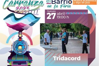 EL CORREDOR CULTURAL CARRANZA INVITA A DISFRUTAR MÚSICA INTERNACIONAL ESTE 27 DE ABRIL