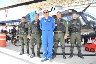 FORTALECE SSPM TAREAS DE VIGILANCIA, A TRAVÉS DEL PATRULLAJE AÉREO DEL HELICÓPTERO “HALCÓN I”