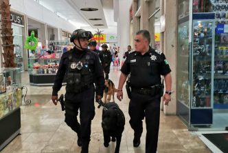 REFUERZA POLICÍA MUNICIPAL PROXIMIDAD SOCIAL EN CENTROS COMERCIALES A TRAVÉS DE BINOMIOS CANINOS
