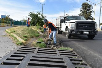 INICIA SERVICIOS PÚBLICOS TRABAJOS PREVENTIVOS POR TEMPORADA DE LLUVIAS