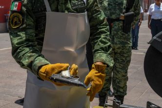 CONCLUYE CAMPAÑA DE CANJE DE ARMAS DE FUEGO Y JUGUETES BÉLICOS 2023