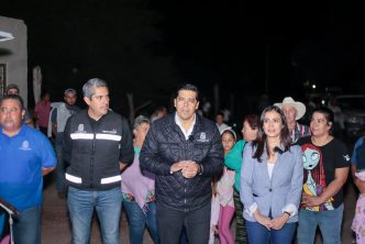 INAUGURÓ LEO MONTAÑEZ NUEVO «PASO SEGURO» EN LA COMUNIDAD EL CONEJAL