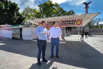 SUPERVISA MUNICIPIO PREPARATIVOS DE ÁREAS COMERCIALES PARA EL QUINCENARIO EN HONOR A LA VIRGEN DE LA ASUNCIÓN