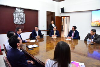 FIRMA LEO MONTAÑEZ CONVENIO DE COLABORACIÓN DE MUNICIPIOS COMPETITIVOS