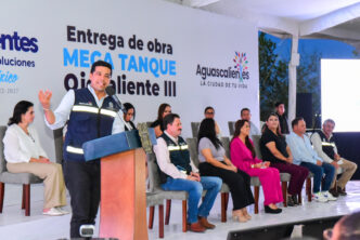 TERE JIMÉNEZ Y LEO MONTAÑEZ ENTREGAN MEGA TANQUE QUE MEJORARÁ EL SERVICIO DEL AGUA EN EL ORIENTE DE LA CAPITAL