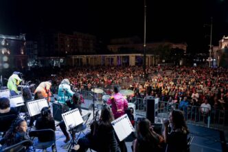 CON GRAN ÉXITO INICIARON LOS CONCIERTOS DEL FESTIVAL CULTURAL POR EL 448 ANIVERSARIO DE LA CIUDAD DE AGUASCALIENTES