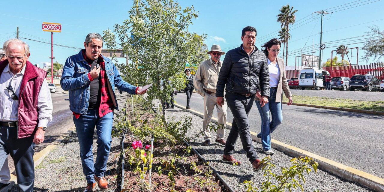 HABILITA MUNICIPIO DE AGUASCALIENTES LÍNEA MORADA AL PONIENTE DE LA CIUDAD