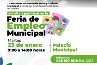 REALIZARÁ MUNICIPIO PRIMER FERIA DE EMPLEO DEL AÑO CON MÁS DE 1000 VACANTES