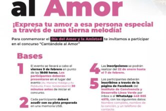 INVITA MUNICIPIO DE AGUASCALIENTES A PARTICIPAR EN EL FESTIVAL DEL AMOR EN LÍNEA VERDE