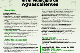 INVITA MUNICIPIO A INTEGRARSE COMO INSTRUCTOR Y ACTIVADOR FÍSICO
