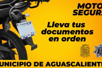 CONDUCTORES DE MOTOCICLETA DEBEN PORTAR DOCUMENTOS OFICIALES EN ORDEN: SSPM