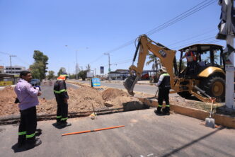 AVISO VIAL: CIERRE PARCIAL DE AVENIDA ABELARDO RODRÍGUEZ POR INSTALACIÓN DE TUBERÍA DE AGUA POTABLE