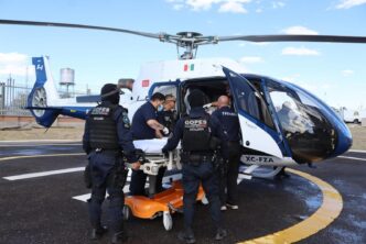 FUERZA 1 Y HALCÓN 1, ADEMÁS DE REFORZAR LA SEGURIDAD EN EL ESTADO, SALVAN VIDAS