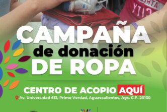INVITA MUNICIPIO DE AGUASCALIENTES A SUMARSE A LA CAMPAÑA DE DONACIÓN DE ROPA