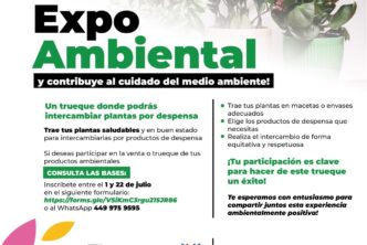 MUNICIPIO INVITA A PARTICIPAR EN EXPO AMBIENTAL EN LA LÍNEA VERDE